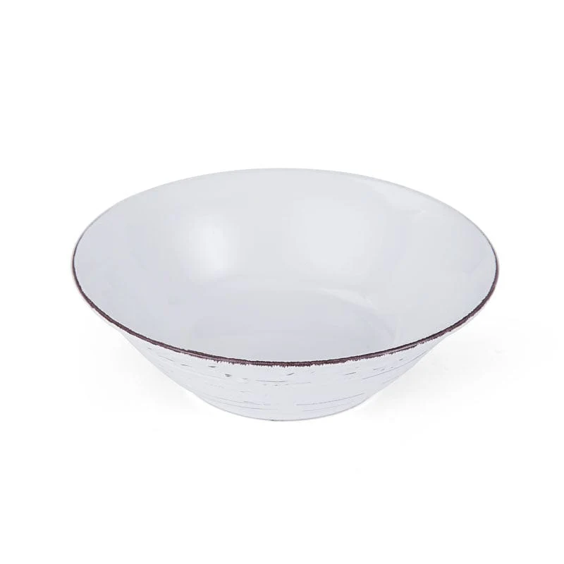 Trellis White Vegetable Serve Bowl