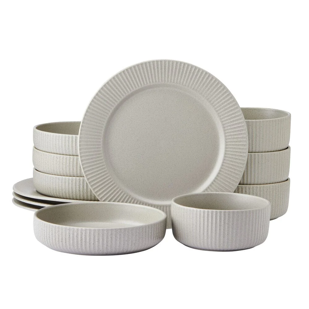 Tranquility 12 Piece Dinnerware Set, Service for 4