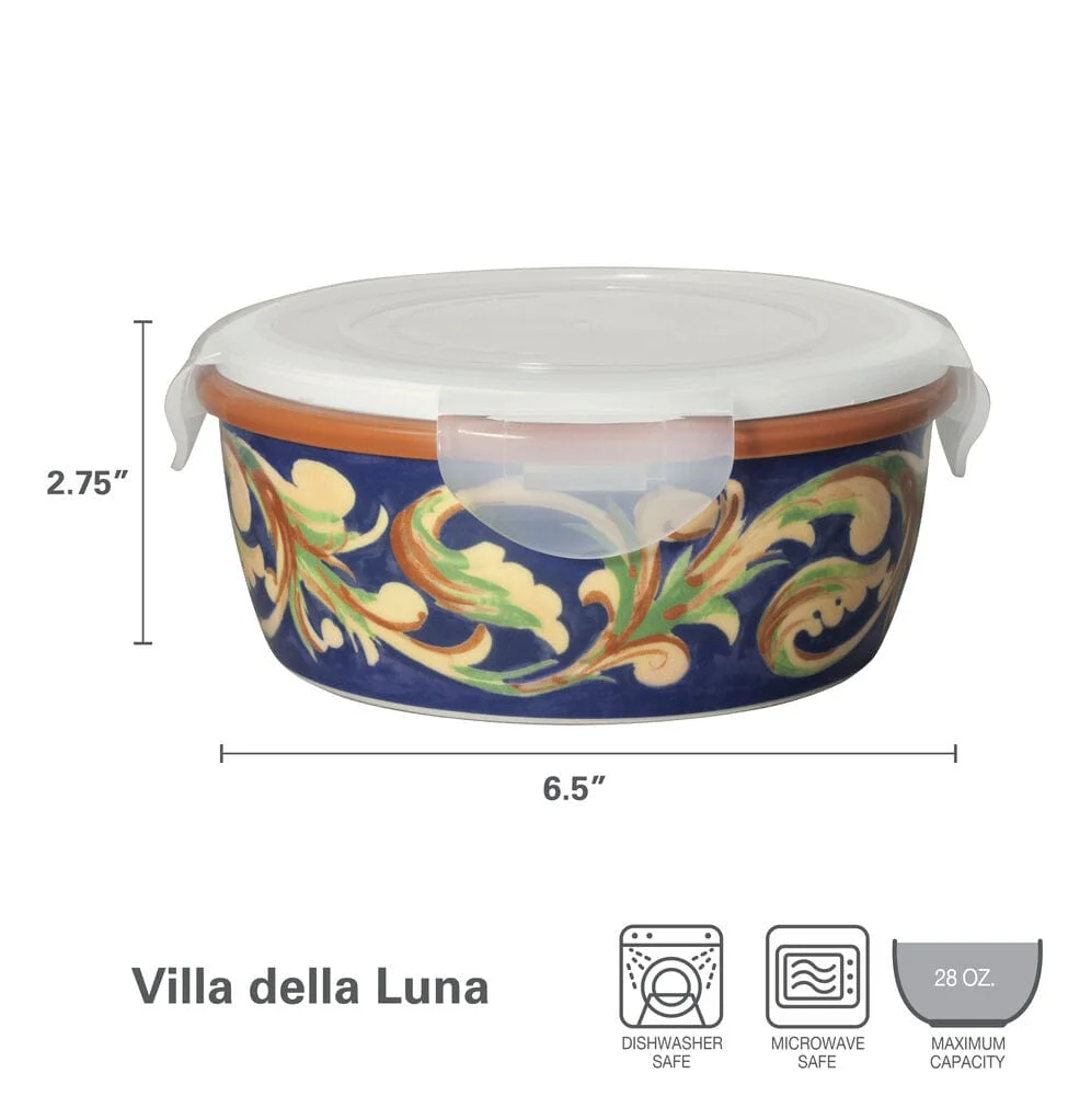 Villa della Luna® Storage Bowl with Lid
