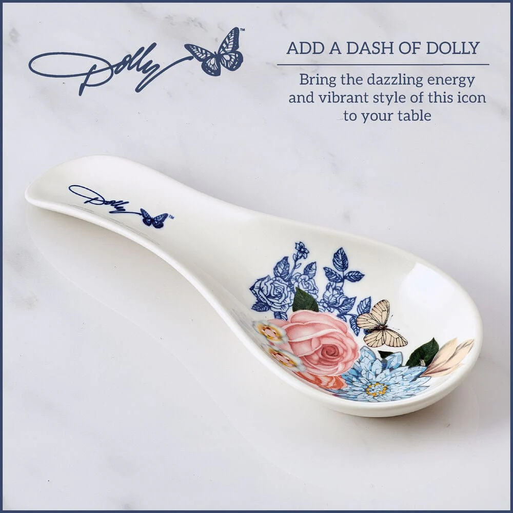 Dolly Parton Floral Spoon Rest