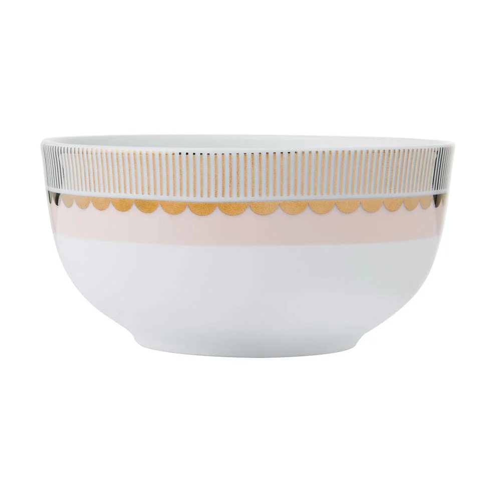 Darbie Angell Golden Charm Metallic 12 Piece Dinnerware Set, Service for 4