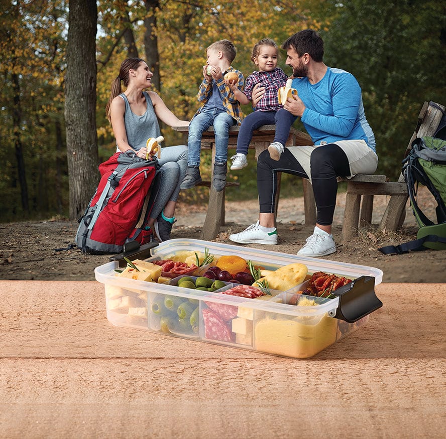 Farberware Build-A-Board ™ Snacklebox with Locking Plastic Cutting Board Lid