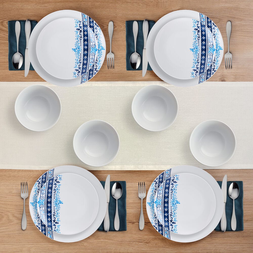 Michele 12 Piece Dinnerware Set, Service for 4