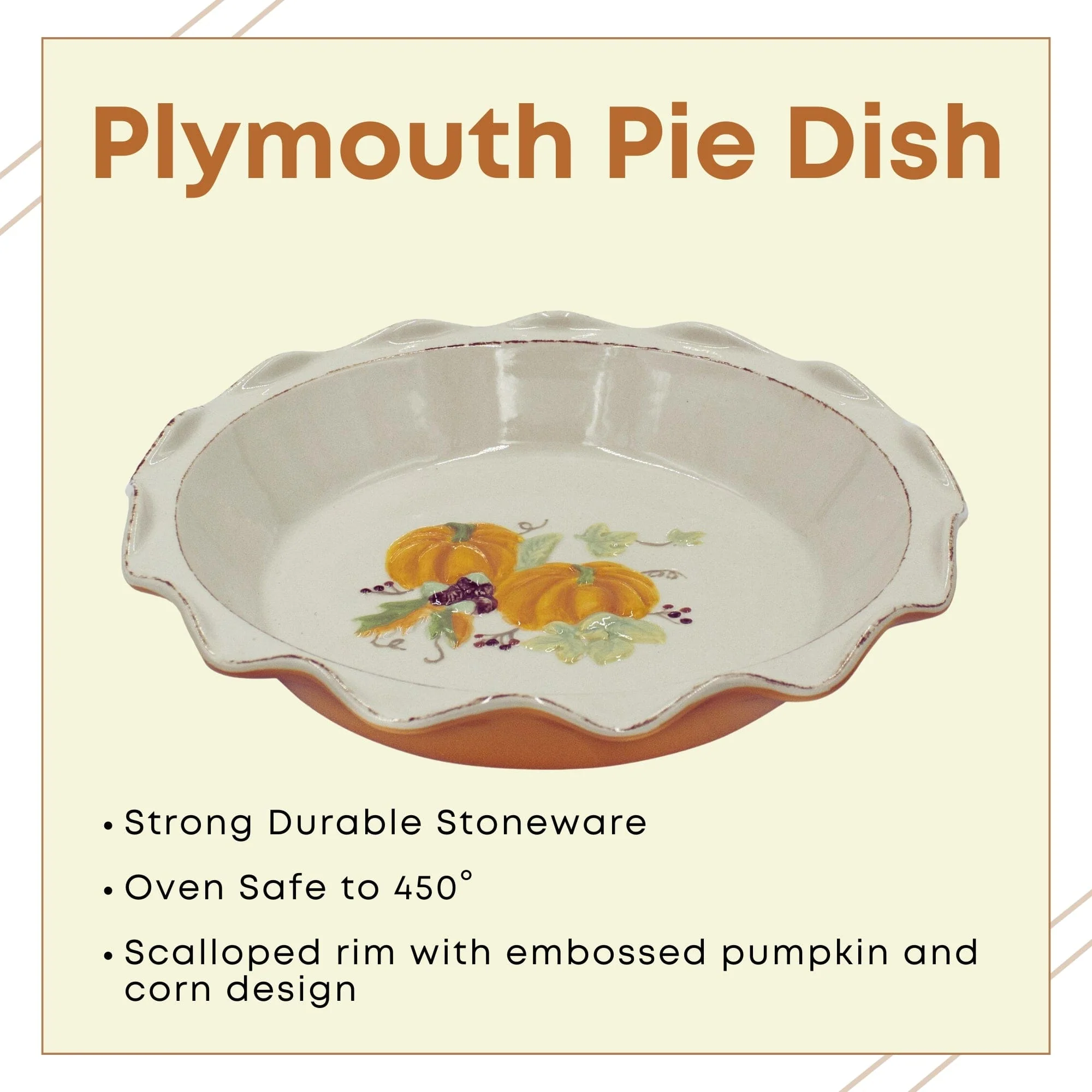 Plymouth Pie Plate