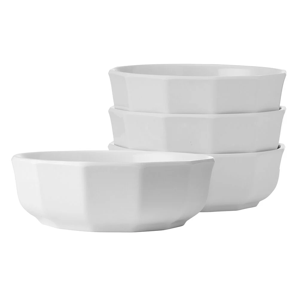 Heritage Set of 4 Outdoor Melamine Soup Cereal Bowls