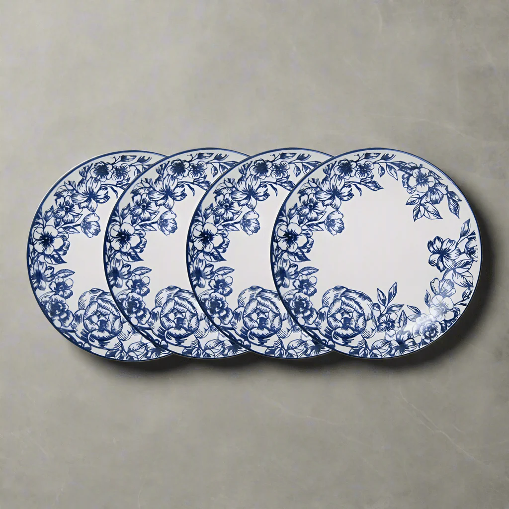 Gabriela Blue Set of 4 Salad Plates