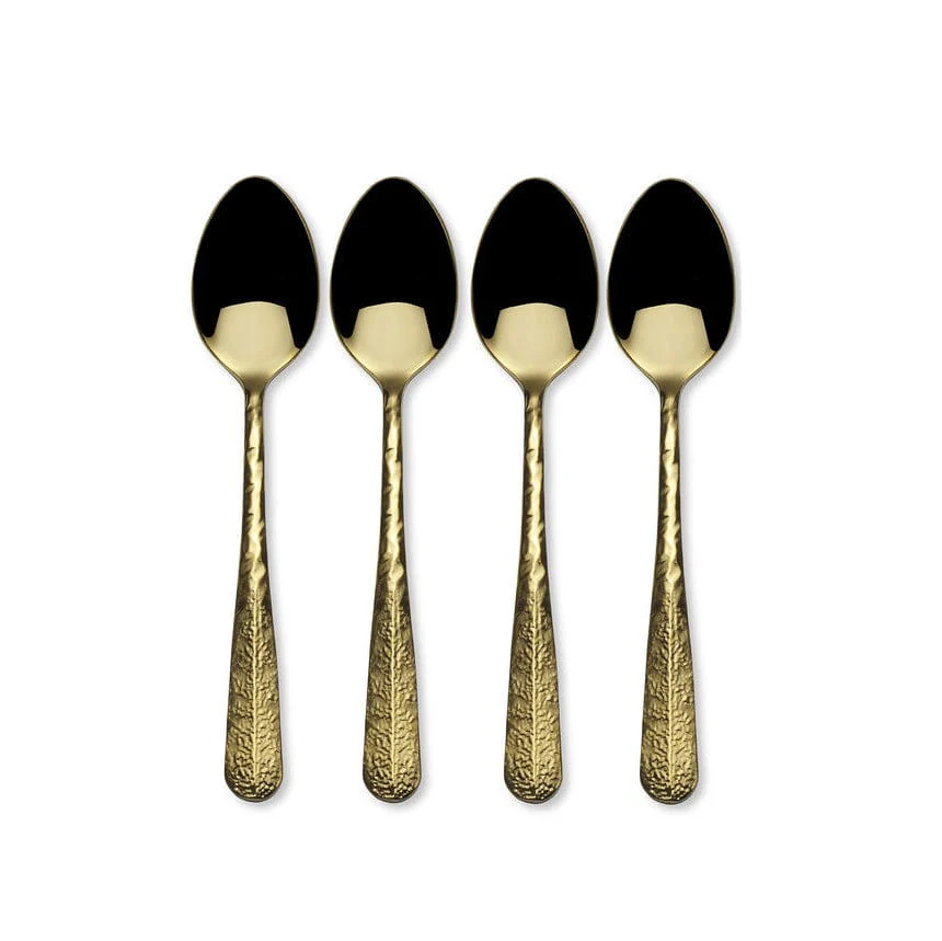 Sable Gold Set of 4 Mini Coffee Spoons