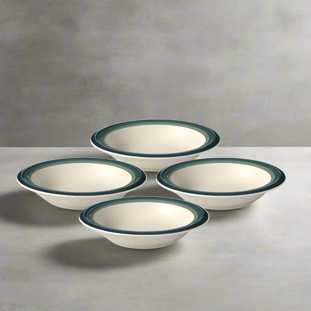 Ocean Breeze Set of 4 Rim Soup Bowls