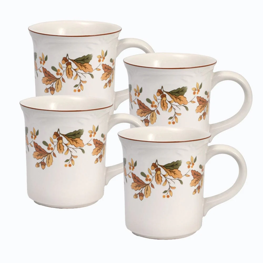 Autumn Berry Set of 4 Mugs