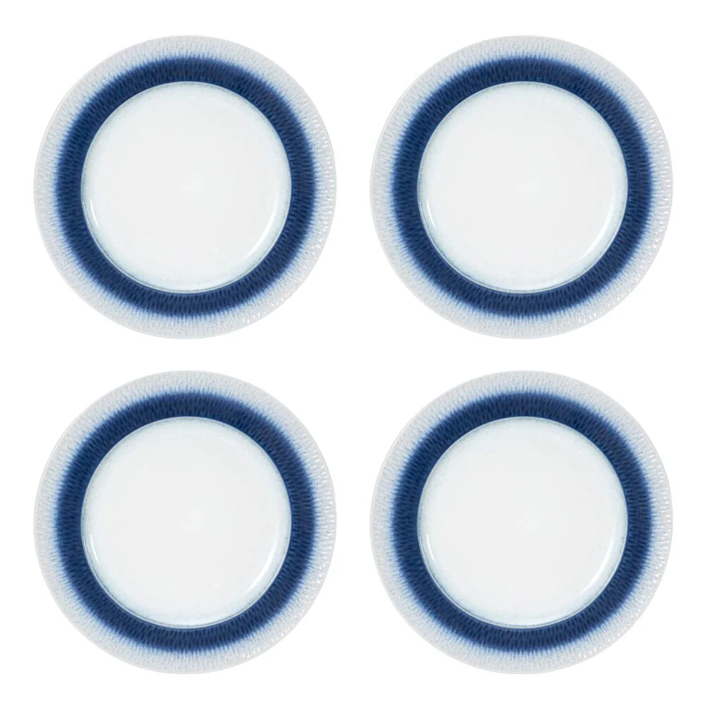 Eclipse Blue 16 Piece Dinnerware Set, Service for 4