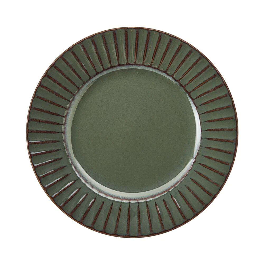 Dannie Green 12 Piece Dinnerware Set, Service for 4