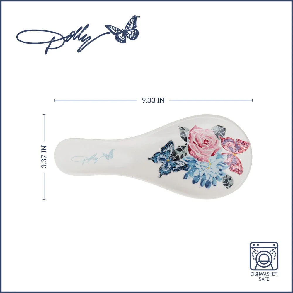 Dolly Parton Butterfly Spoon Rest