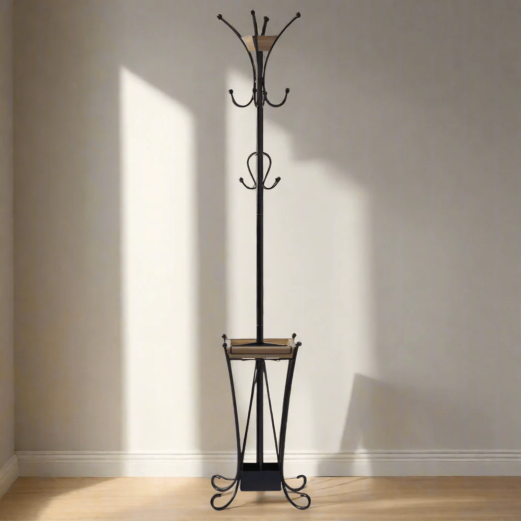 Coat Rack With Umbrella Stand