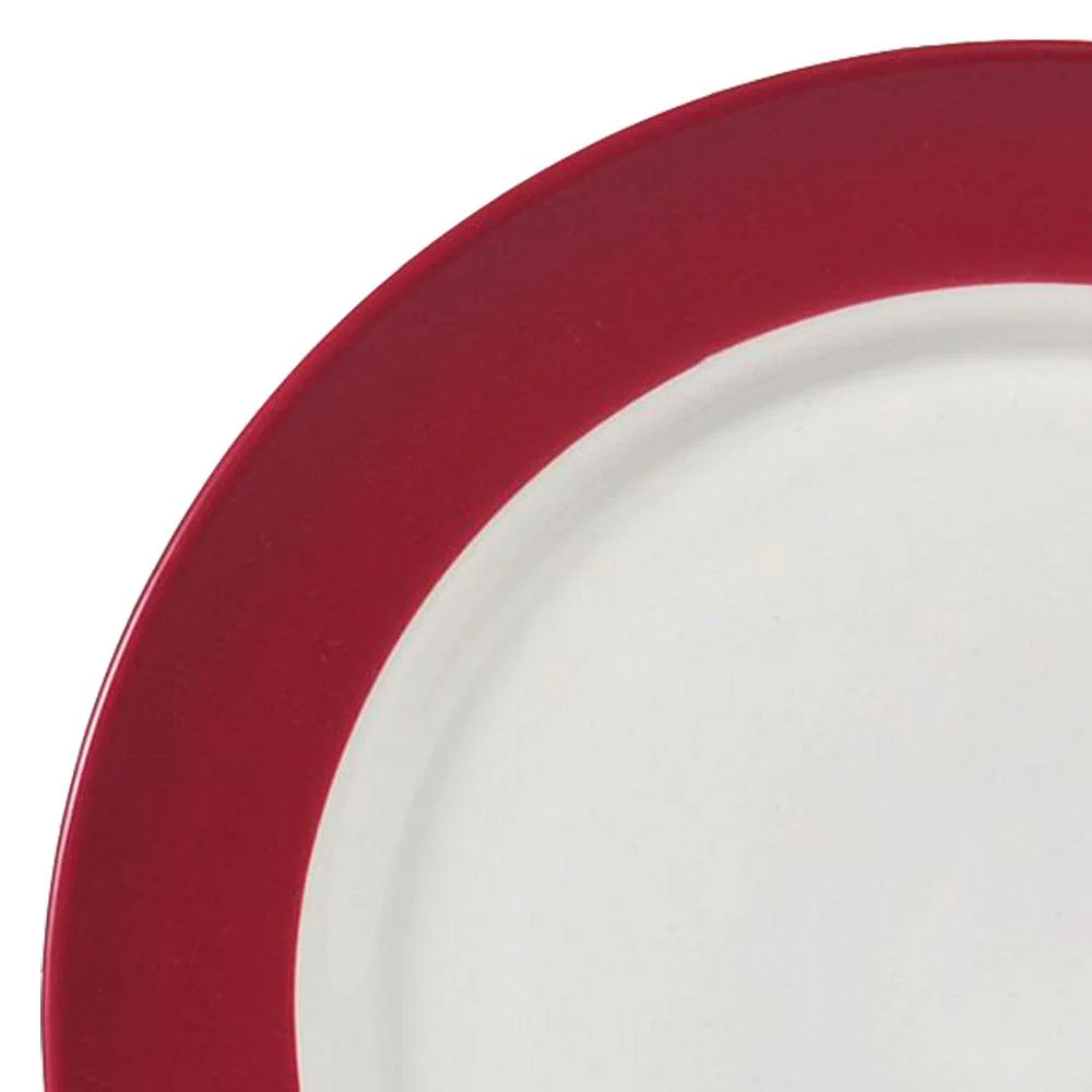 Harmony Red 16 Piece Dinnerware Set, Service for 4
