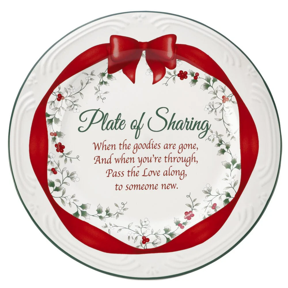 Winterberry® Ribbon Sharing Plate