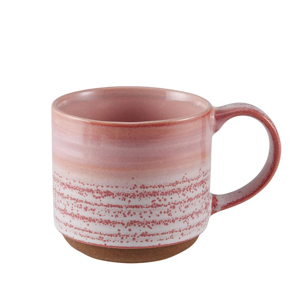 Brushed Set of 6 Reactive Mugs, Assorted
