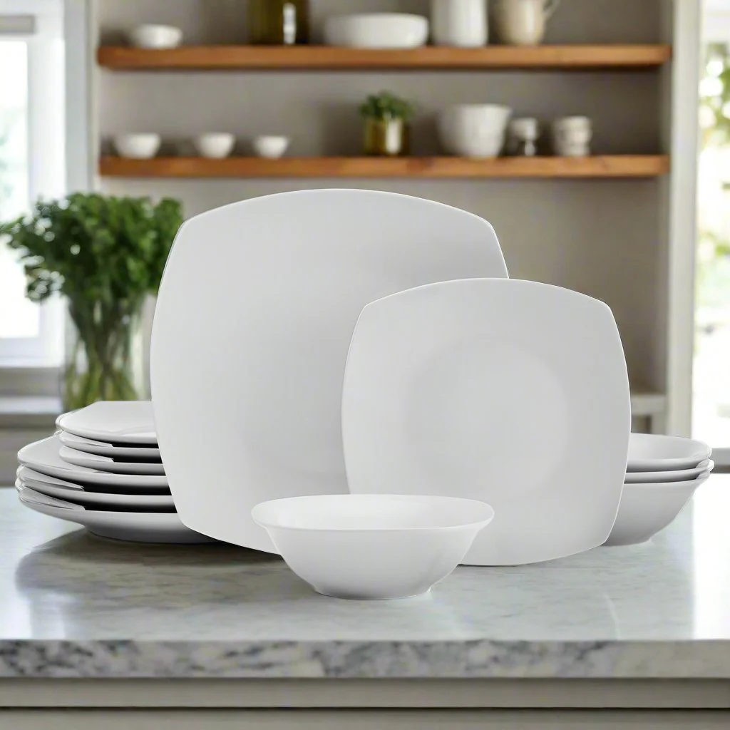 Tara 12 Piece Dinnerware Set, Service for 4