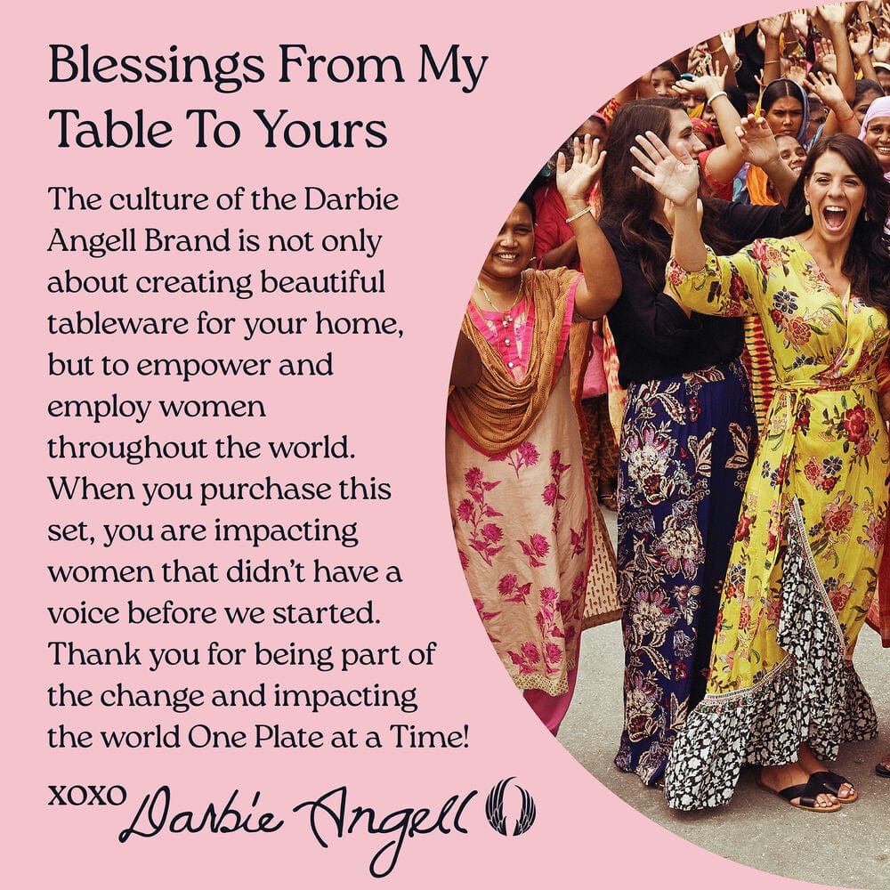 Darbie Angell Dappled Clouds Cobalt Set of 4 Highball Glasses