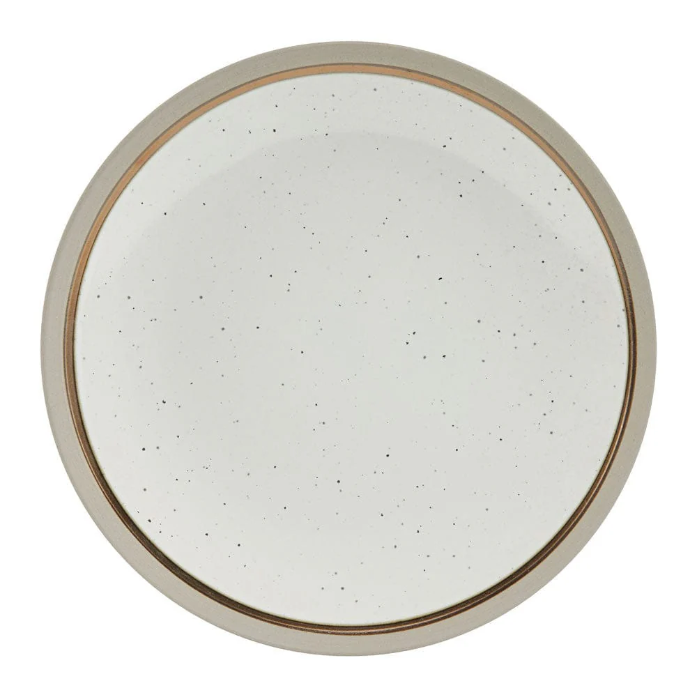 Ezra Taupe 16 Piece Dinnerware Set, Service for 4