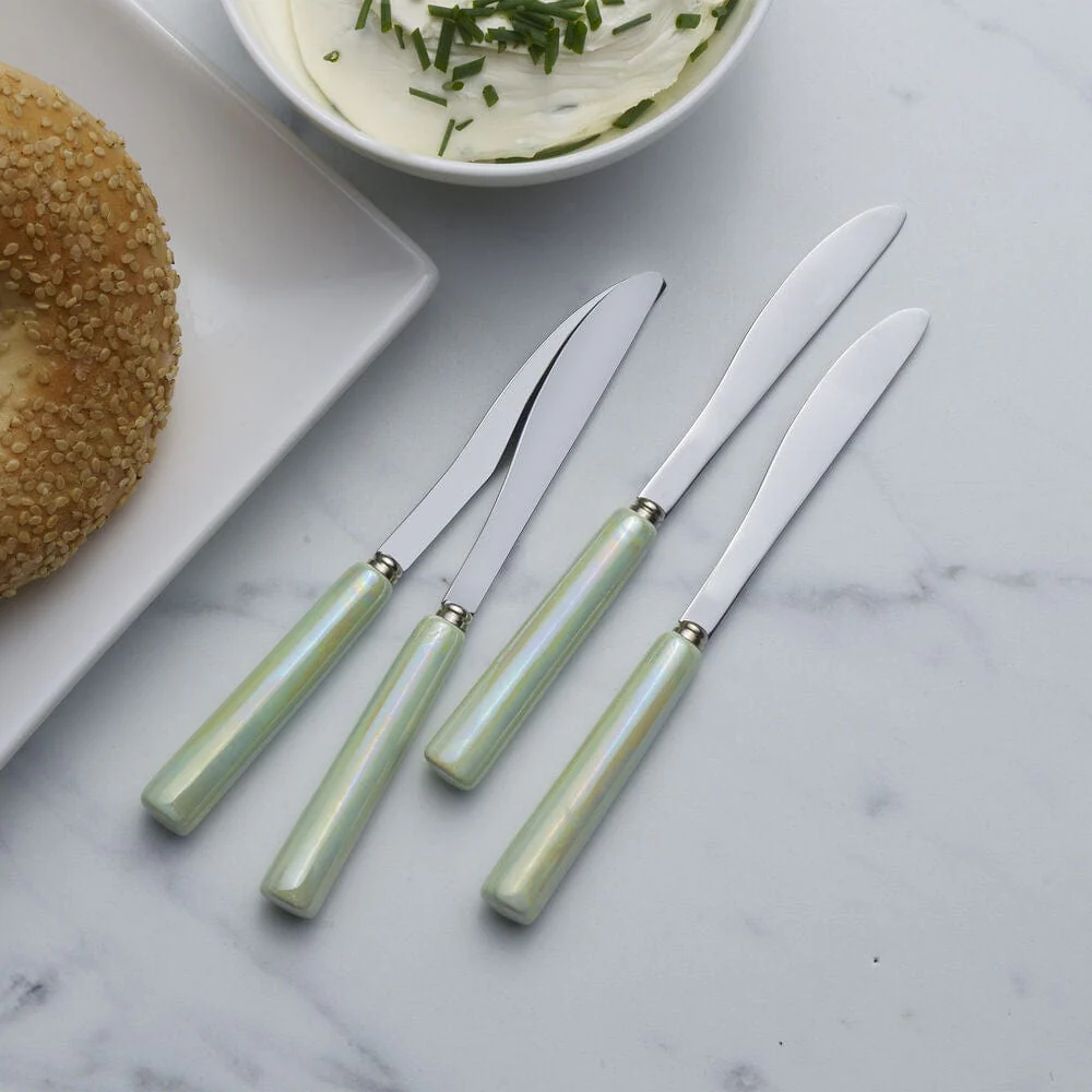 Serenity Ceramic Handle Set of 4 Spreaders