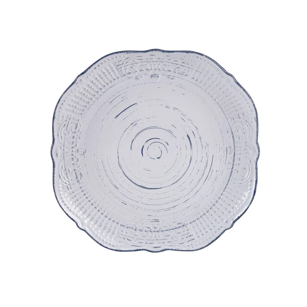 Isabella Gray 16 Piece Dinnerware Set, Service for 4