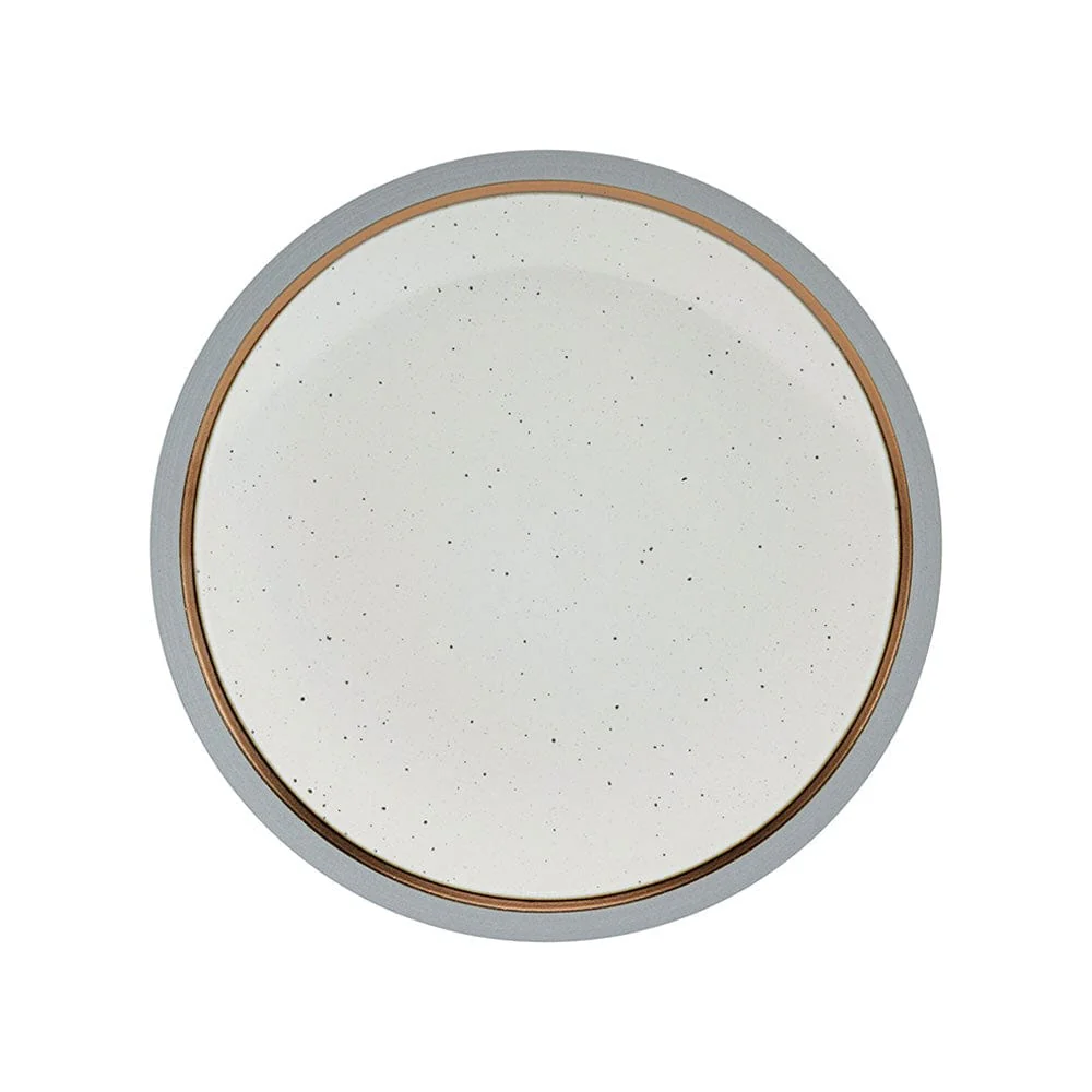 Ezra Grey 16 Piece Dinnerware Set, Service for 4