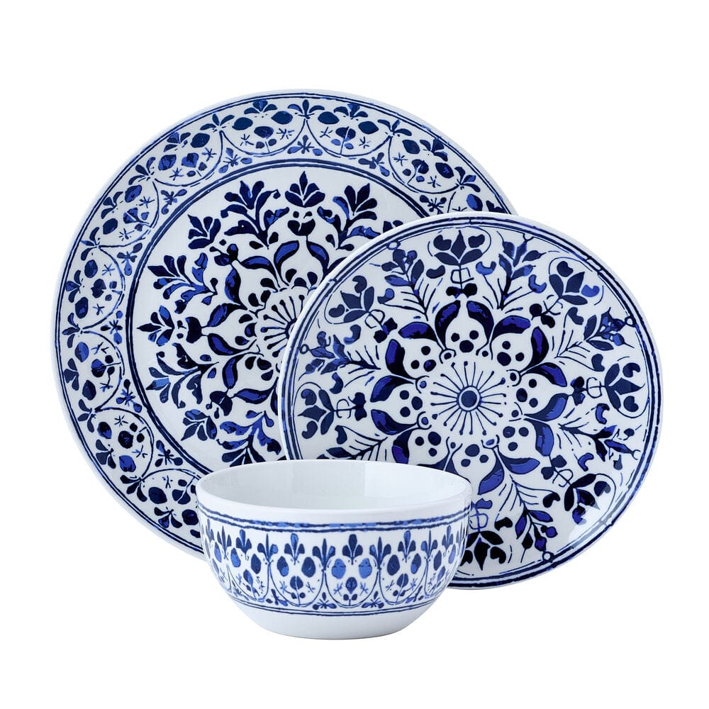 Medallion Radiance 12 Piece Dinnerware Set, Service for 4