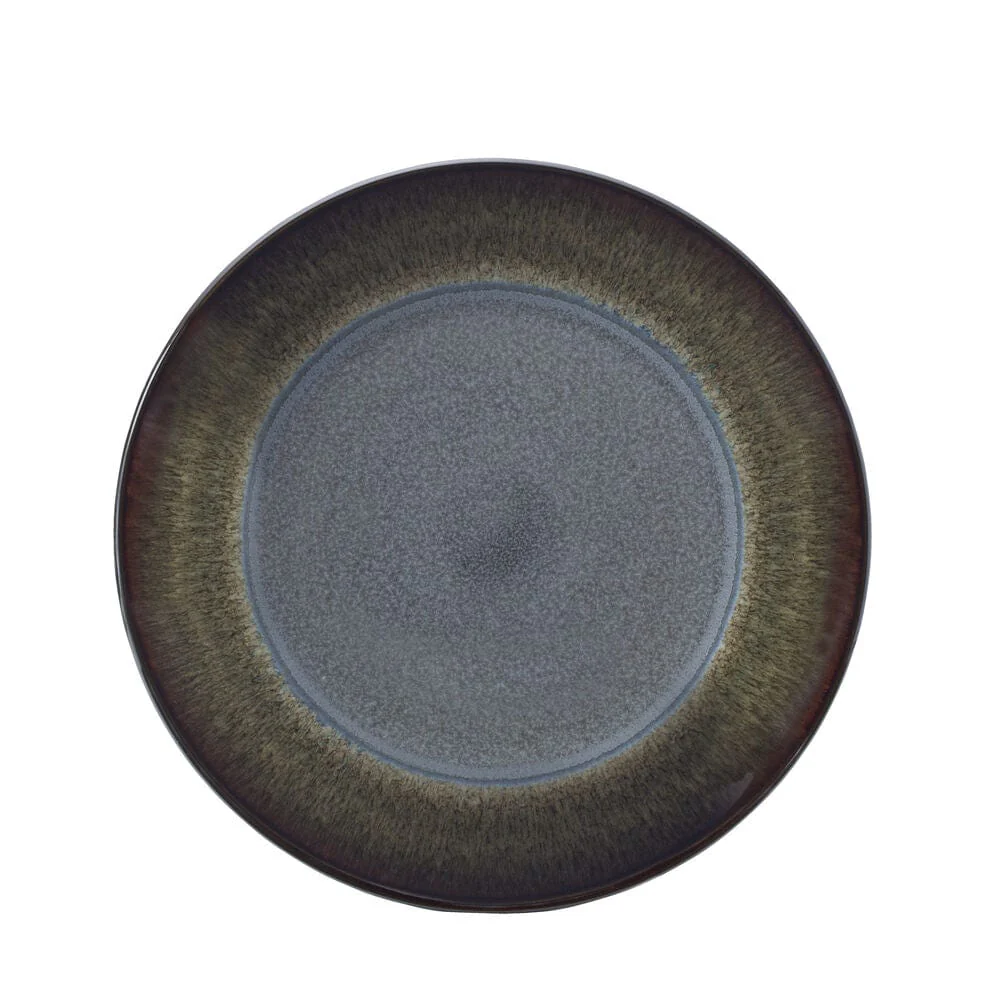 Monroe Gray 16 Piece Dinnerware Set, Service for 4