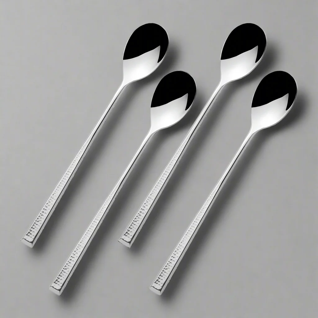 Mea Set of 4 Iced Beverage Spoons