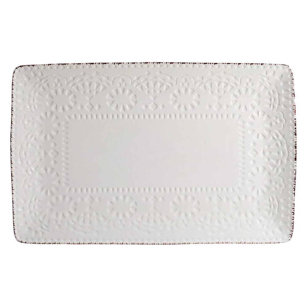 Chateau Cream Rectangular Platter
