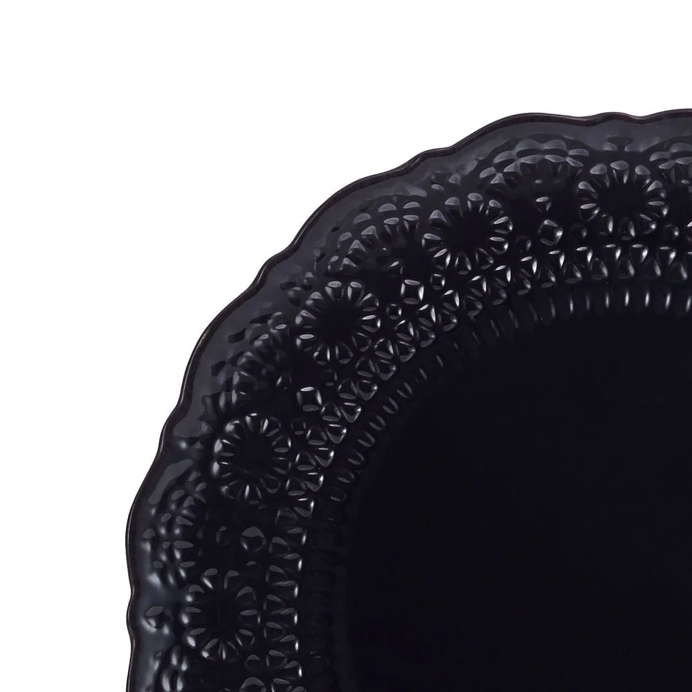 Chateau Midnight Set of 4 Dinner Plates