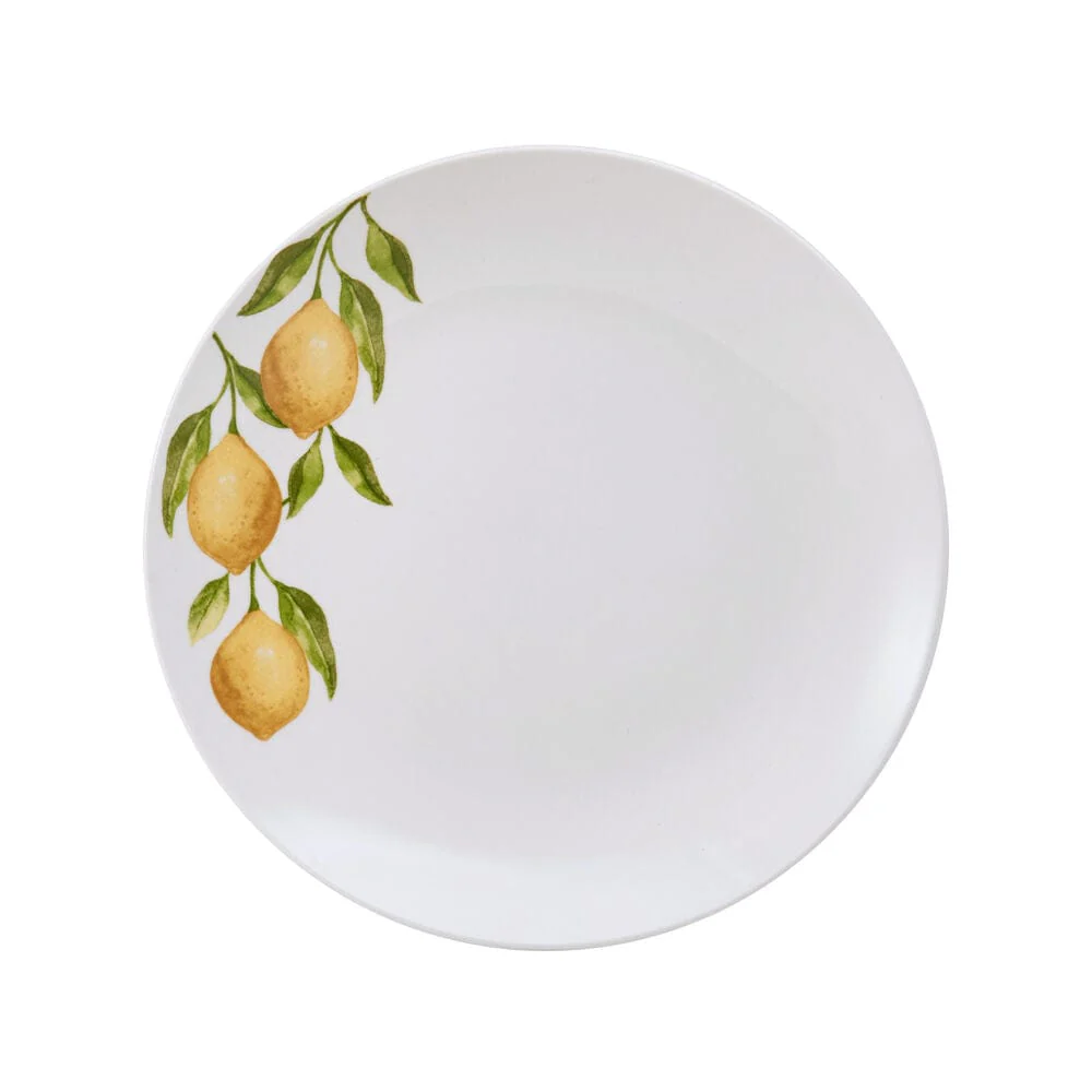 Lemons 16 Piece Dinnerware Set, Service for 4
