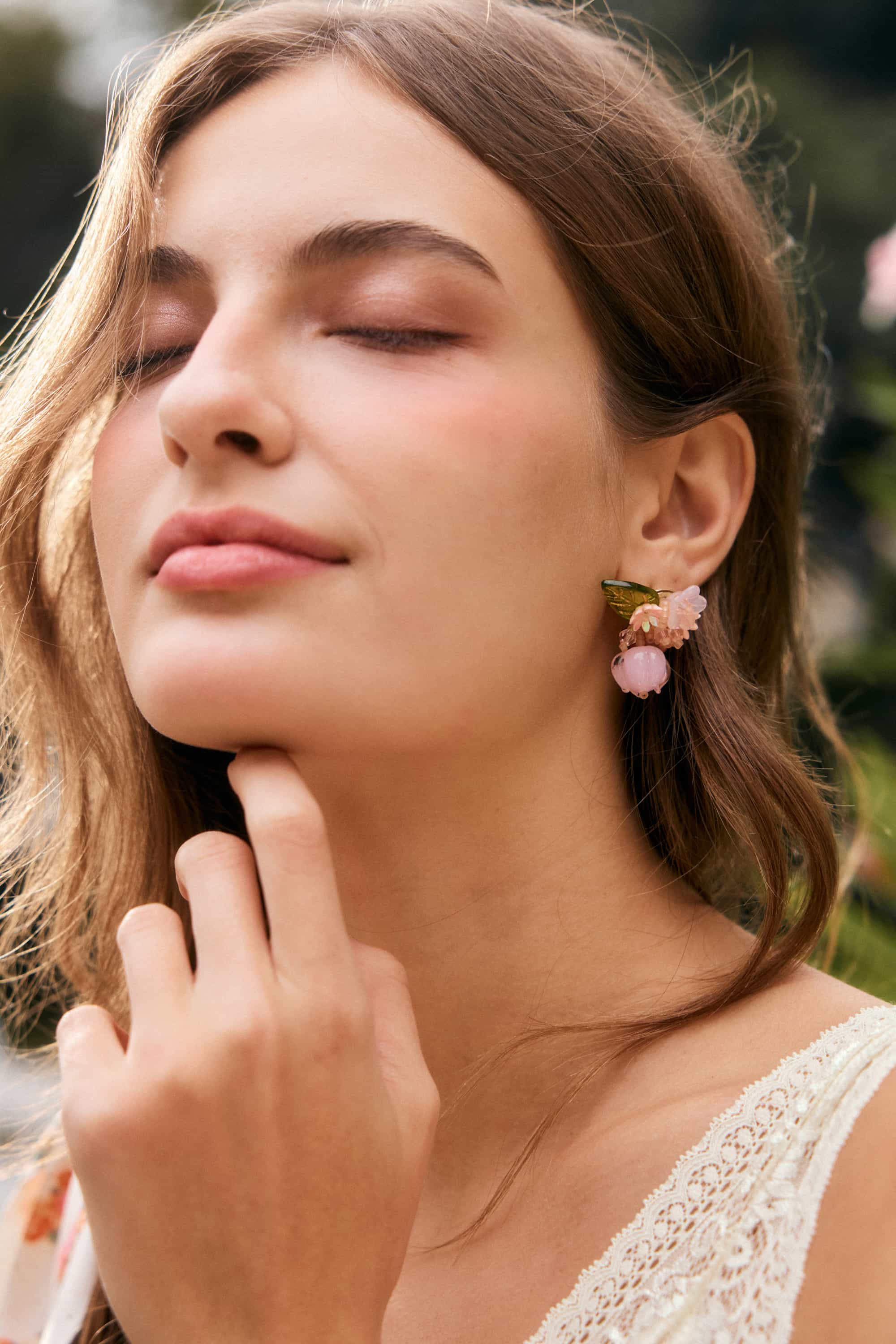 Rachel Floral Spaghetti Strap  Midi Dress