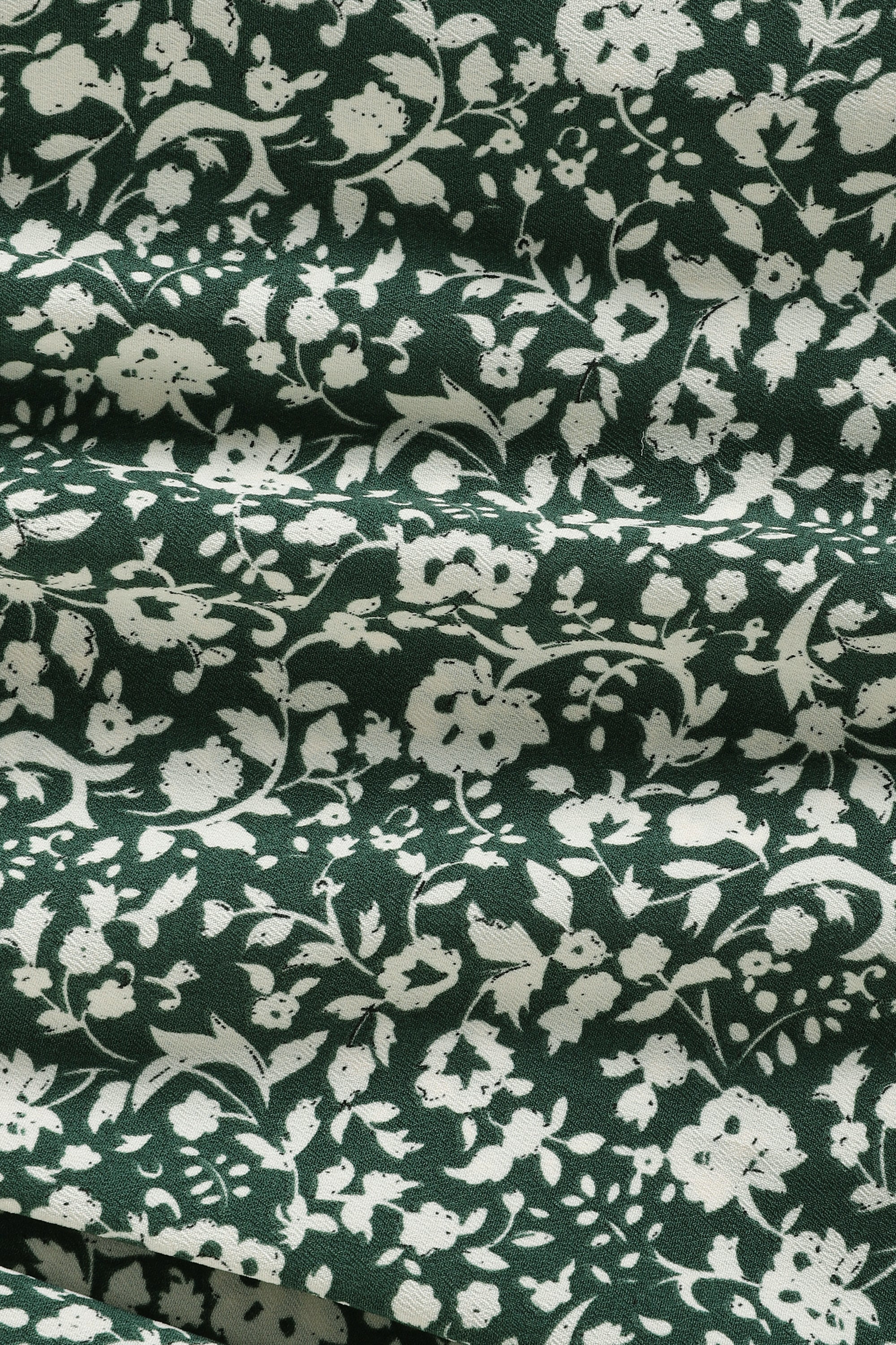 Hadi Floral Flounce Hem Dress