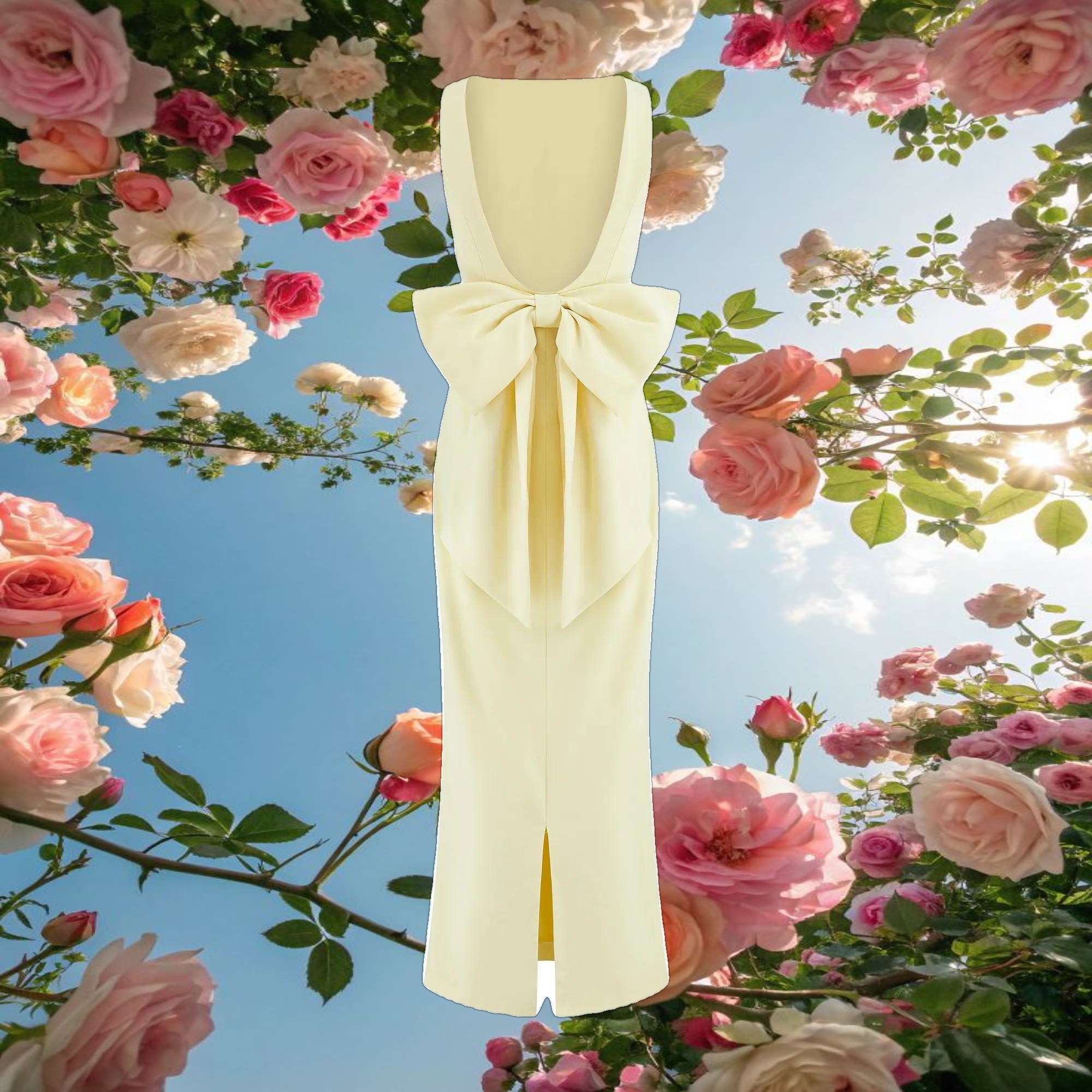 Buttercream Bow Dress