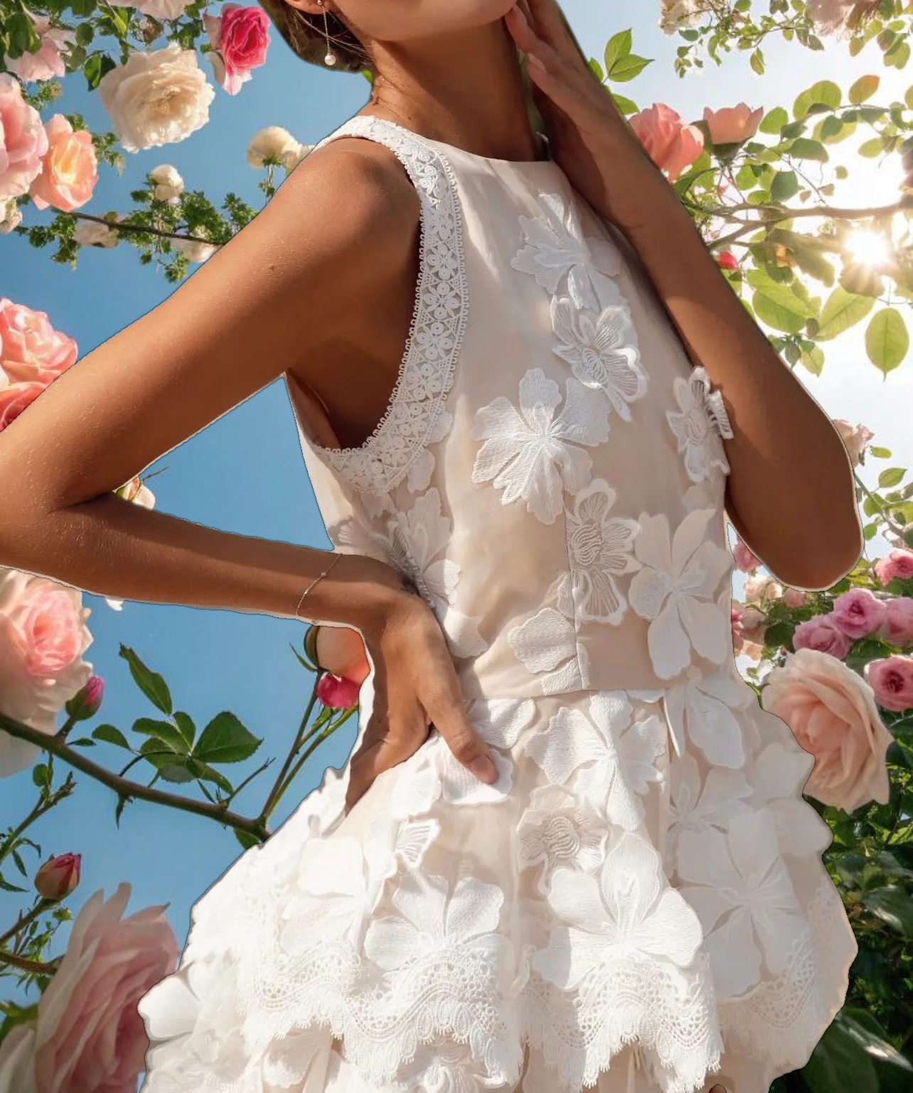 Hepburn Flower Dress