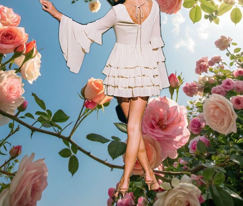 Mini ALB Ruffle Dress