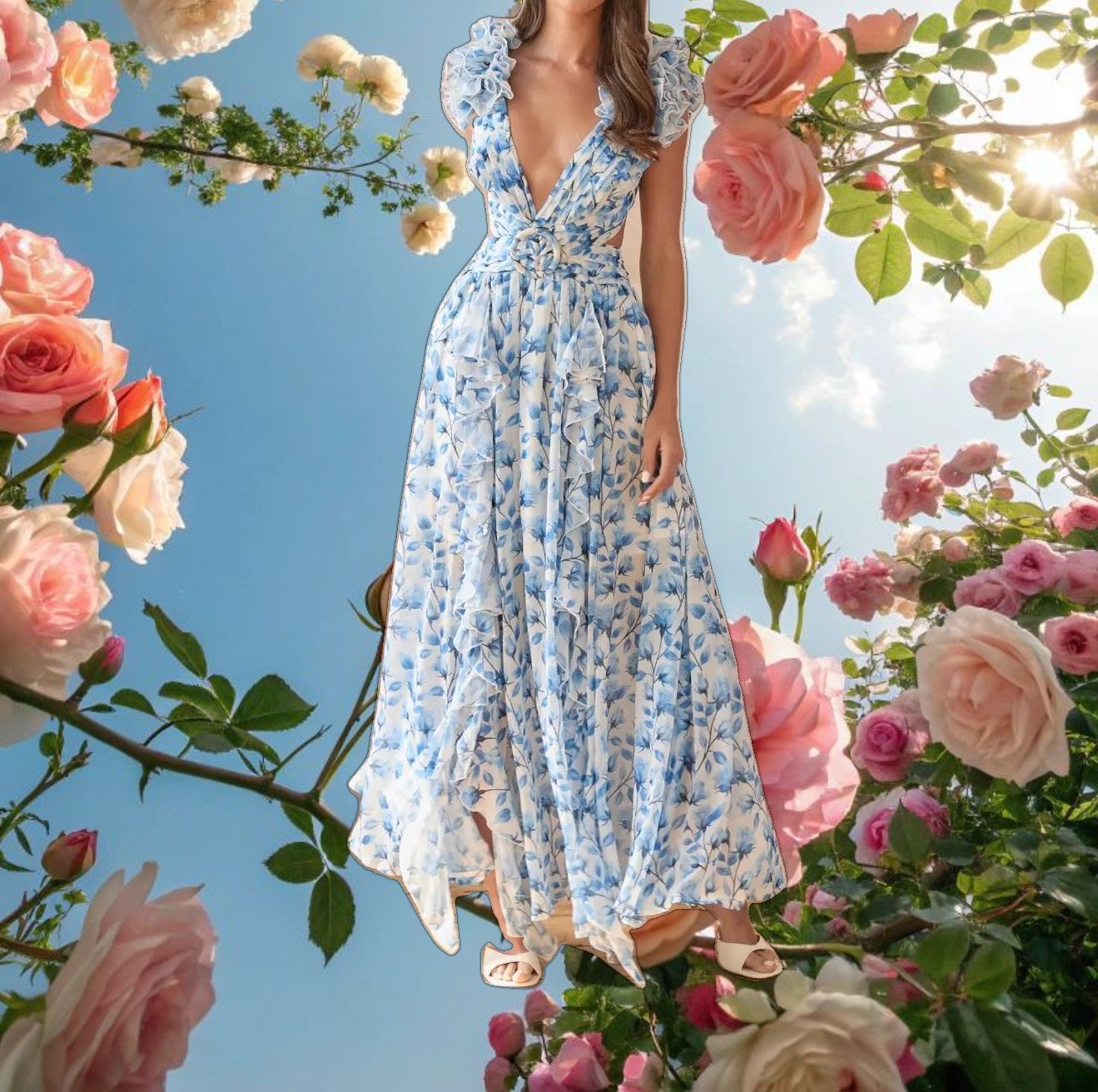 Mykonos Cassini Dress