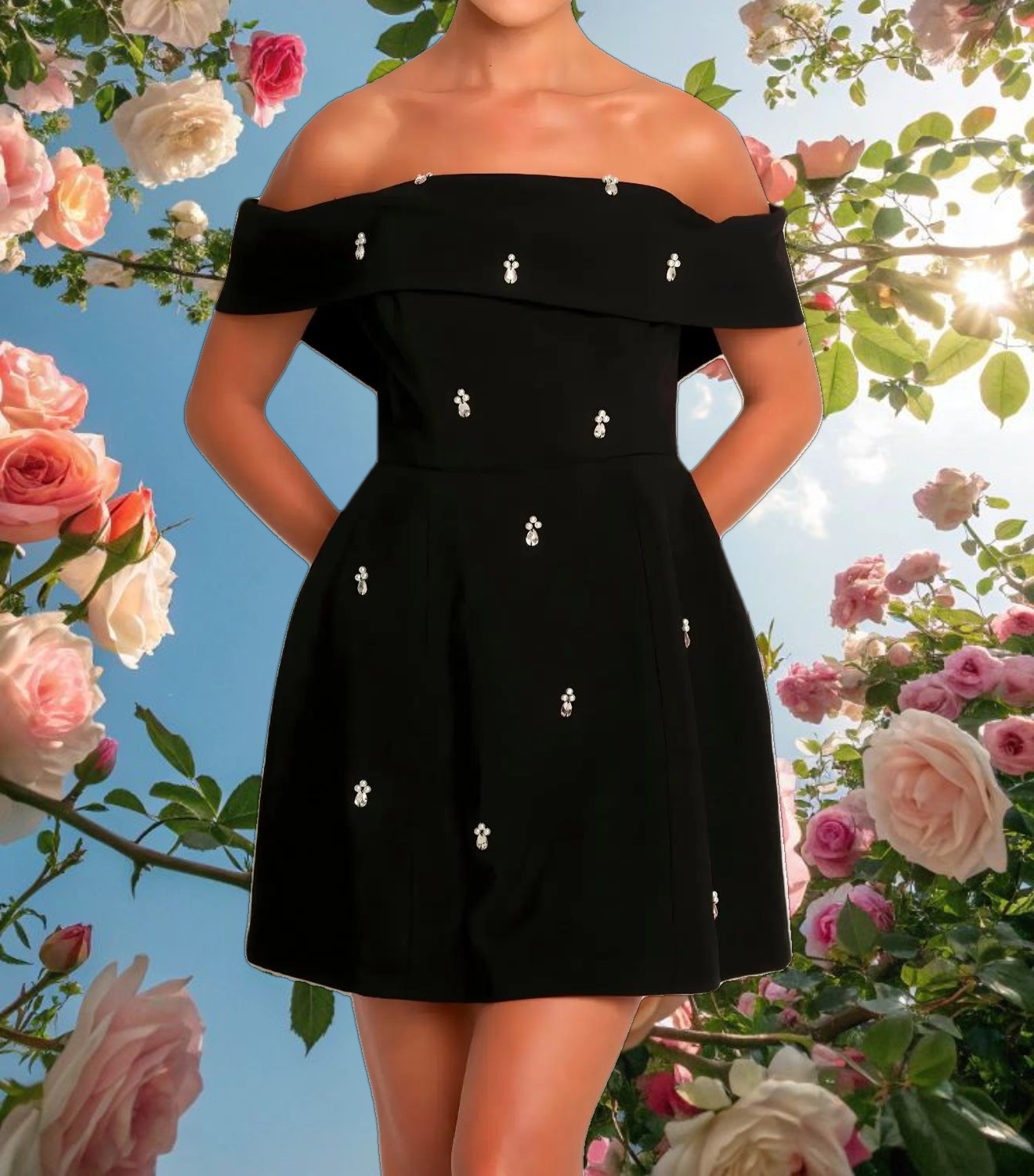 Carter Embellished Dress