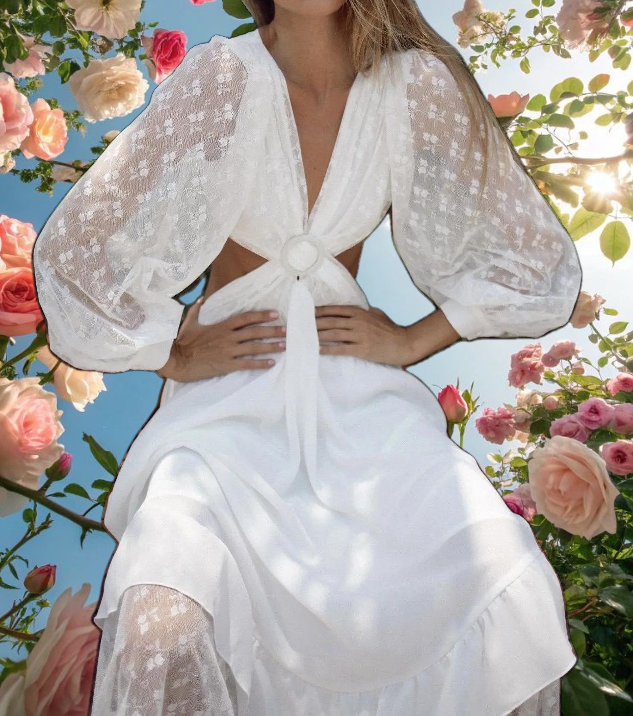 The Love Story Cut Out Dress