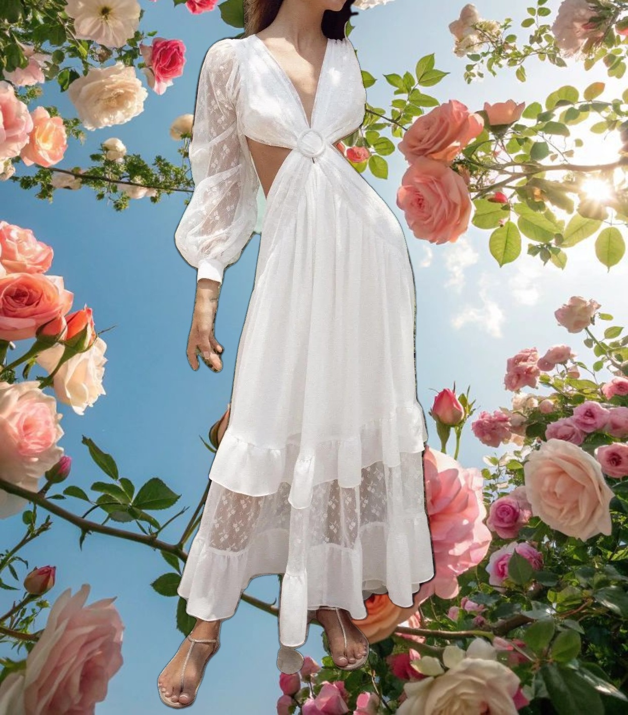 The Love Story Cut Out Dress