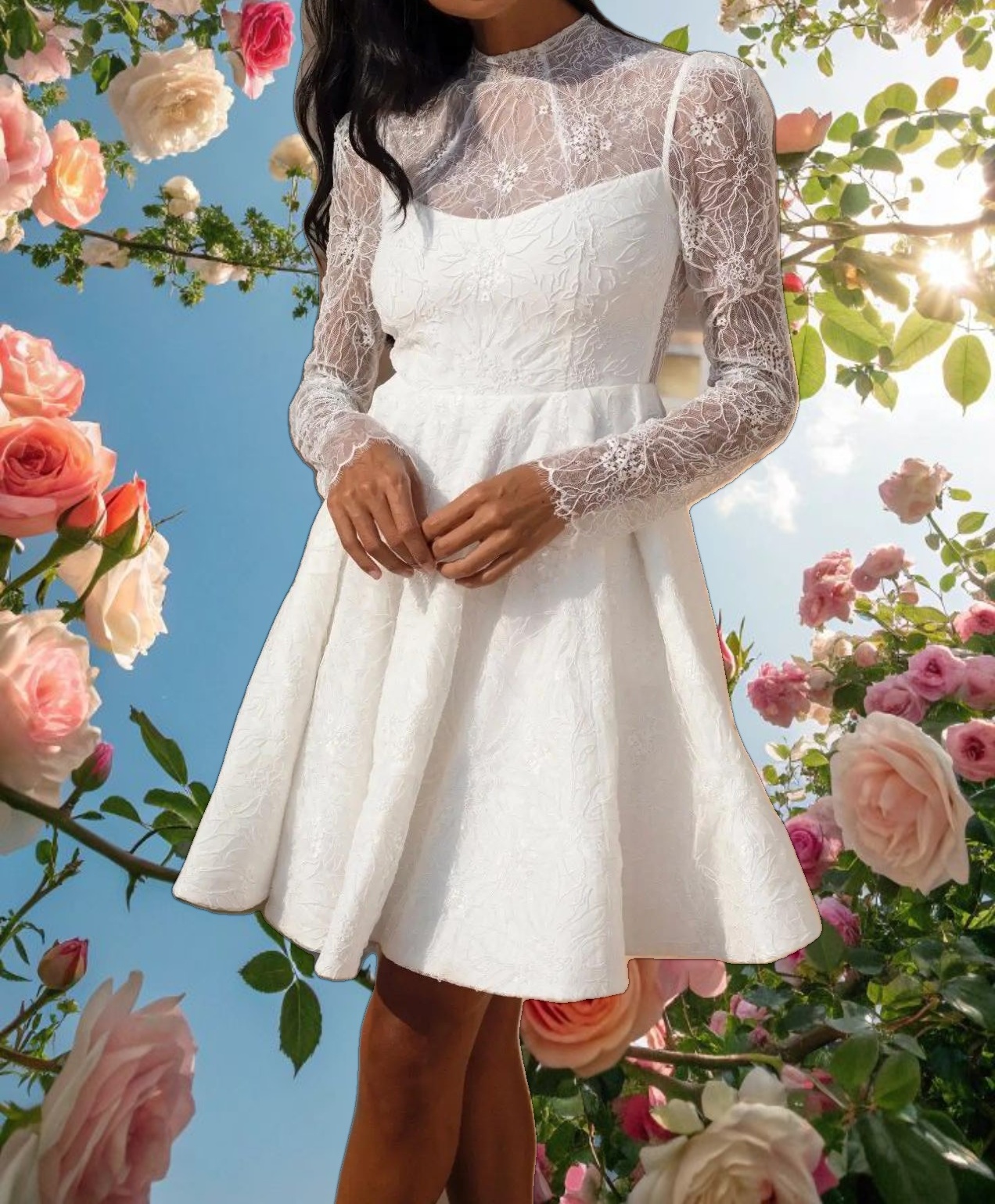 Elodie Lace Dress