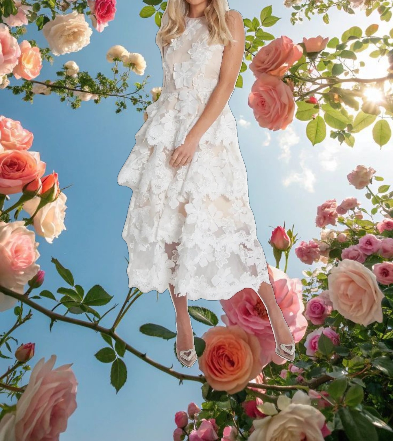 Hepburn Flower Dress