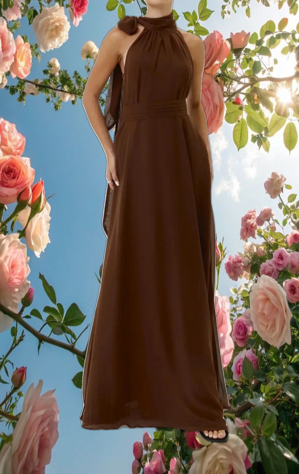 Mocha Maxi Dress