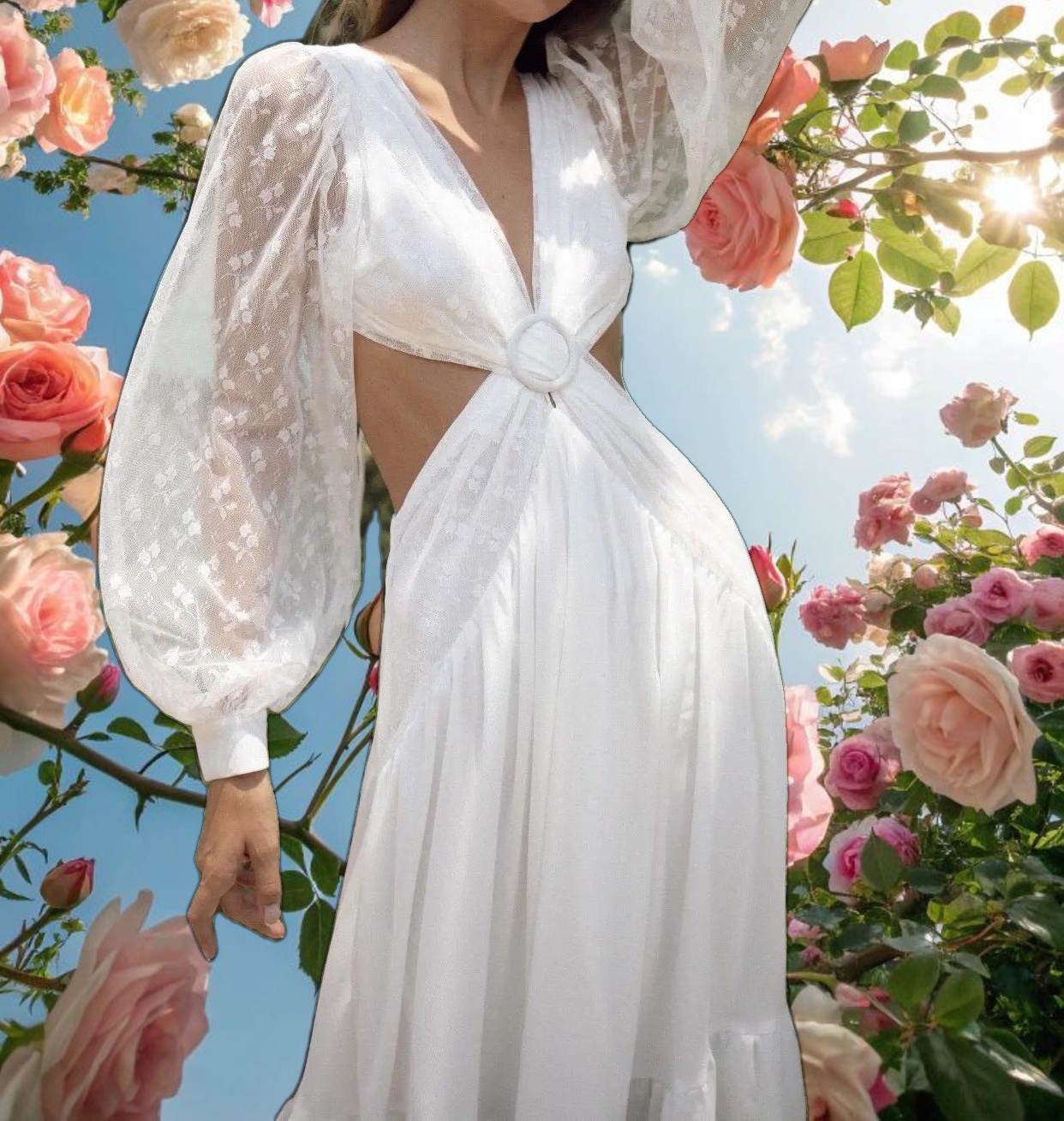 The Love Story Cut Out Dress