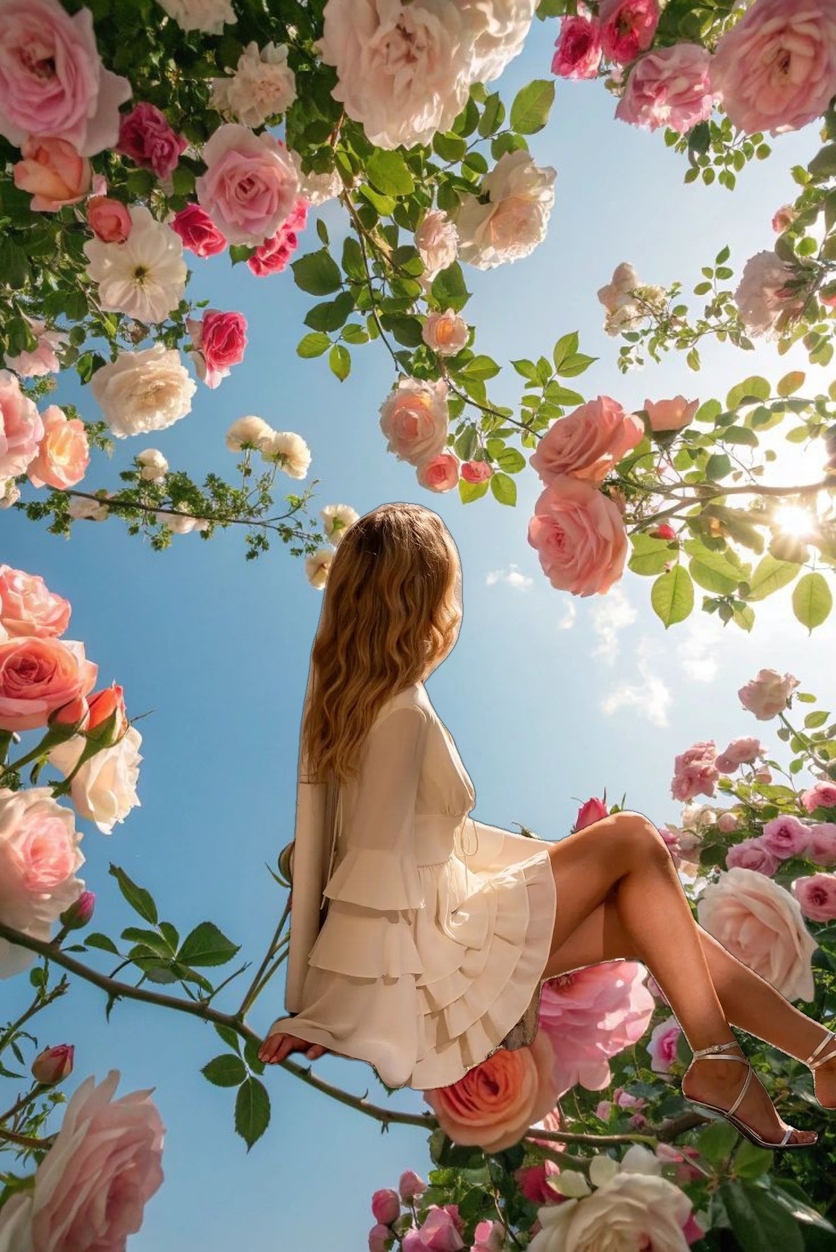 Mini ALB Ruffle Dress