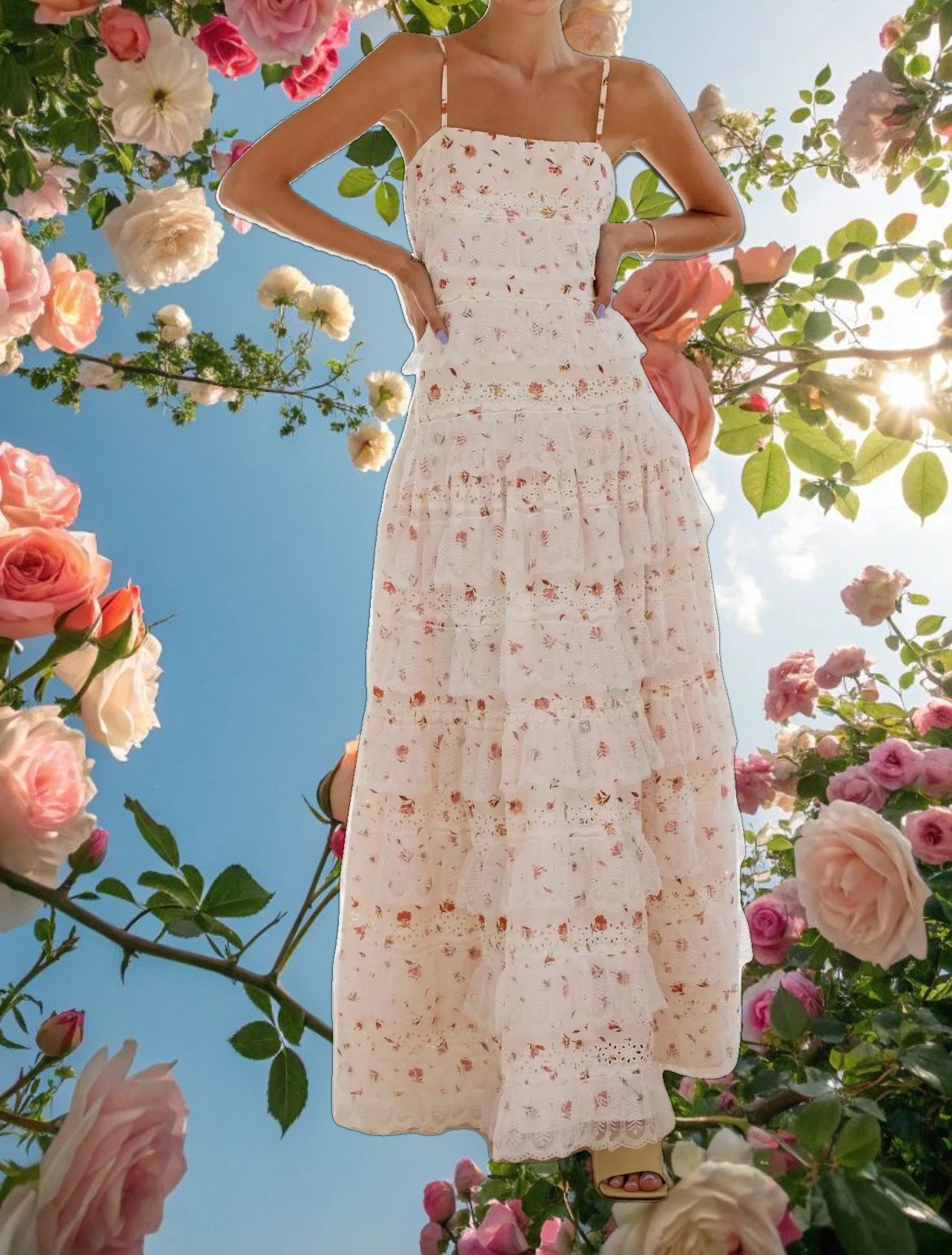 Lovette Maxi Lace Dress