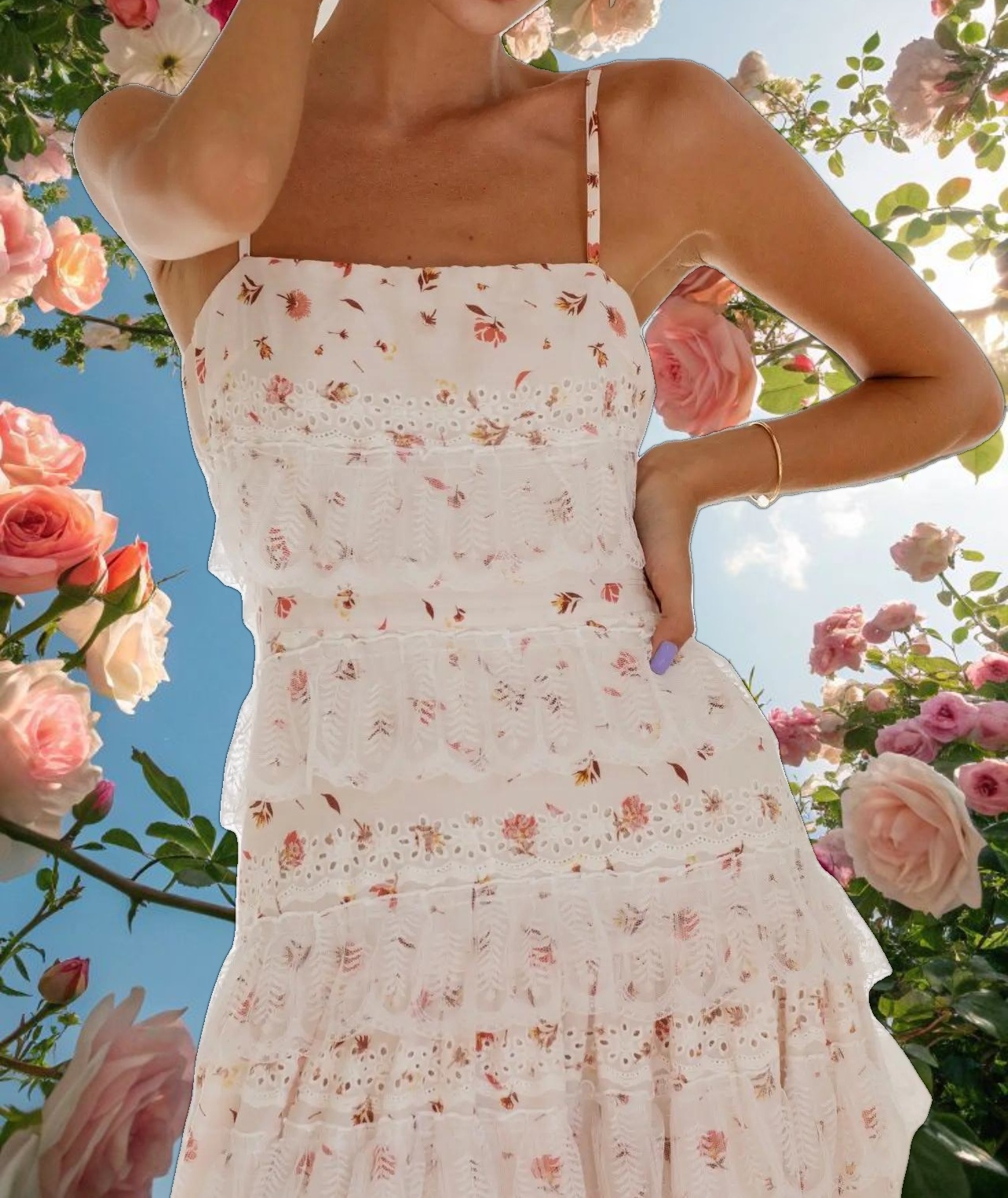 Lovette Maxi Lace Dress