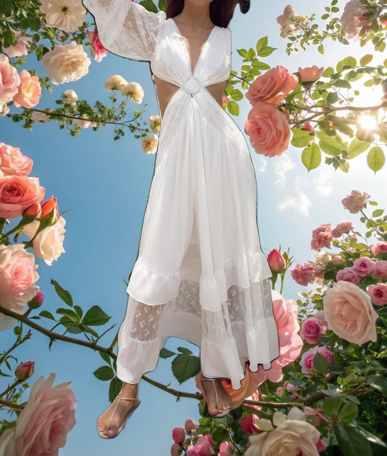 The Love Story Cut Out Dress