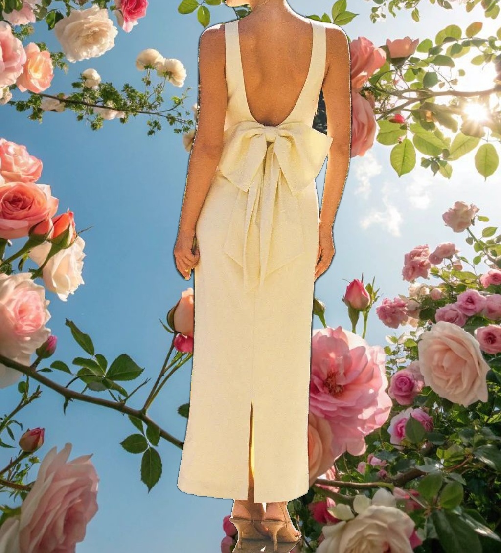 Buttercream Bow Dress